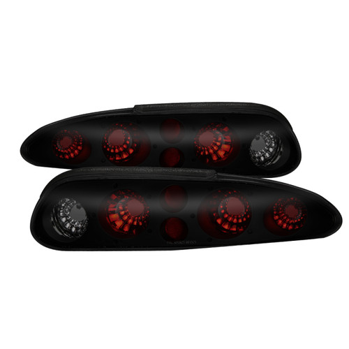 xTune Euro Style Tail Lights Black Smoked for Chevy Camaro 93-02 (ALT-JH-CCAM98-BSM)