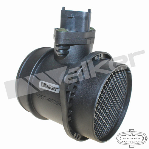 Walker Products Mass Air Flow Sensor 245-1148 for 1999-2009 Volvo 2.4L 2.3L (C70, S60, S70, S80)