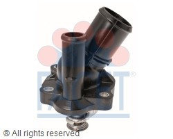 Facet Engine Coolant Thermostat Kit 7.8756 for 2003-2015 Mazda 2.3L 2.5L (3, 5, 6, CX-7)