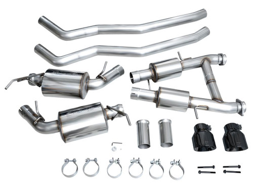 AWE Tuning Touring Edition Cat-Back Exhaust for 2011-2026 Dodge Durango - Diamond Black Tips (5 in)