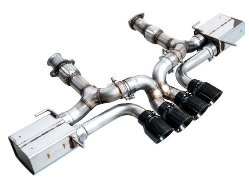 AWE Tuning SwitchPath Cat-Back Exhaust for 2023-2026 Chevrolet Corvette - Diamond Black Tips (4.5 in)