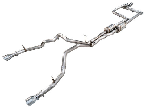 AWE Tuning 0FG Cat-Back Exhaust for 2025-2026 Ram 1500 - Chrome Silver Tips (5 in)