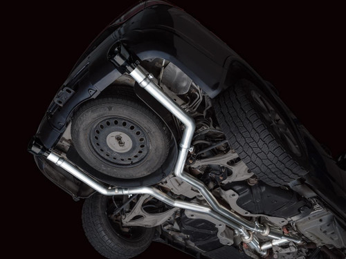 AWE Tuning Track Edition Cat-Back Exhaust for 2011-2026 Dodge Durango - Diamond Black Tips (5 in)