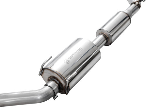 AWE Tuning 0FG Cat-Back Exhaust for 2024-2026 Toyota Tacoma - Bashguard Tips (3 in)