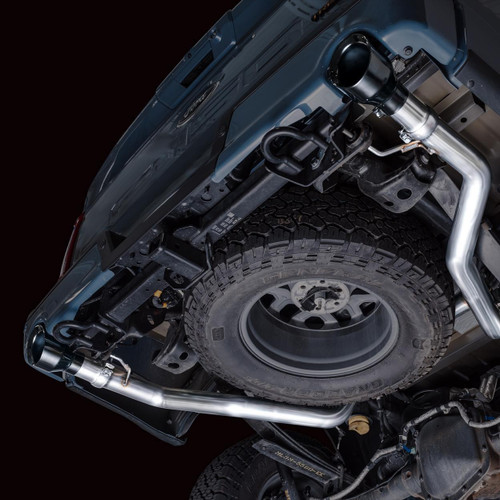 AWE Tuning 0FG Cat-Back Exhaust for 2021-2026 Ford F-150 - Diamond Black Tips (5 in)