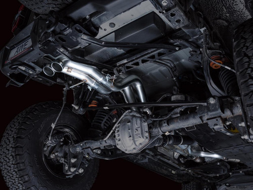 AWE Tuning SwitchPath Cat-Back Exhaust for 2022-2026 Ford Bronco - Bashguard Tips