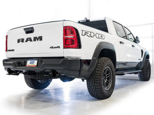 AWE Tuning 0FG Cat-Back Exhaust for 2025-2026 Ram 1500 - Diamond Black Tips (5 in)