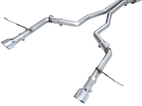 AWE Tuning Track Edition Cat-Back Exhaust for 2011-2026 Dodge Durango - Chrome Silver Tips (5 in)
