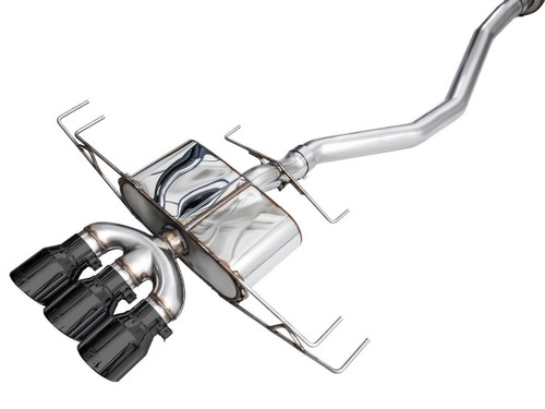AWE Tuning Touring Edition Cat-Back Exhaust for 2024-2026 Acura DE5 Integra Type-S - Triple Diamond Black Tips - Diamond Black Tips (4.5 in)
