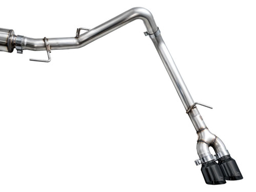 AWE Tuning 0FG Cat-Back Exhaust for 2022-2026 Toyota 3rd Gen Toyota Tundra - Diamond Black Tips (4.5 in)
