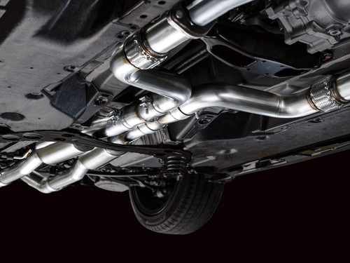 AWE Tuning Track Edition Cat-Back Exhaust for 2023-2026 Nissan Z - Diamond Black Tips (5 in)