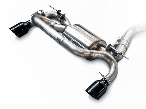 AWE Tuning Touring Edition Axle-Back Exhaust for 2014-2021 BMW M235i M240i - Diamond Black Tips (4 in)