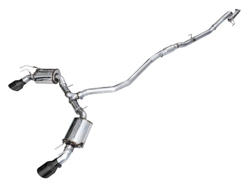 AWE Tuning Touring Edition Cat-Back Exhaust for 2022-2026 Acura Honda Civic - Diamond Black Tips (5 in)