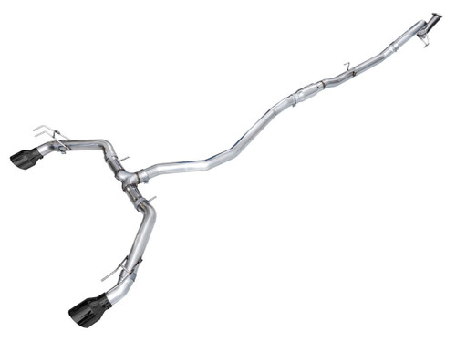AWE Tuning Track Edition Cat-Back Exhaust for 2022-2026 Acura Honda Civic - Diamond Black Tips (5 in)