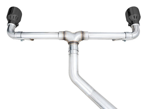 AWE Tuning Touring Edition Cat-Back Exhaust for 2022-2026 Volkswagen GTI - Diamond Black Tips (5 in)