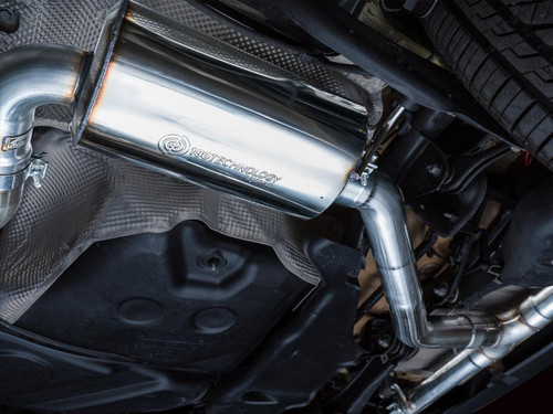 AWE Tuning Touring Edition Cat-Back Exhaust for 2022-2026 Volkswagen GTI - Diamond Black Tips (5 in)
