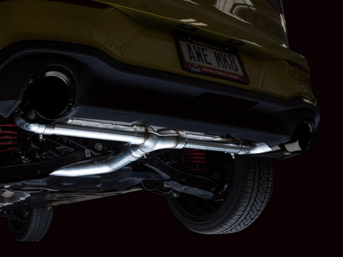 AWE Tuning Touring Edition Cat-Back Exhaust for 2022-2026 Volkswagen GTI - Diamond Black Tips (5 in)
