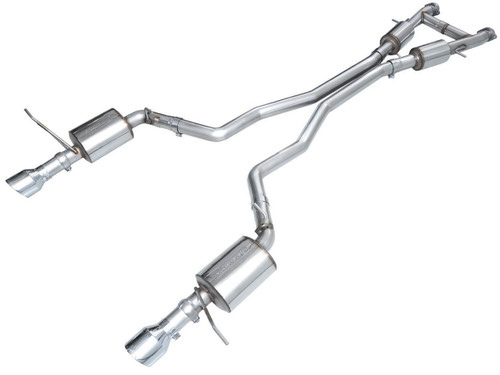 AWE Tuning Touring Edition Cat-Back Exhaust for 2011-2026 Dodge Durango - Chrome Silver Tips (5 in)