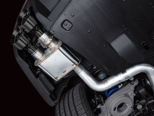 AWE Tuning SwitchPath Cat-Back Exhaust for 2024-2026 Ford Mustang - Diamond Black Tips (4 in)
