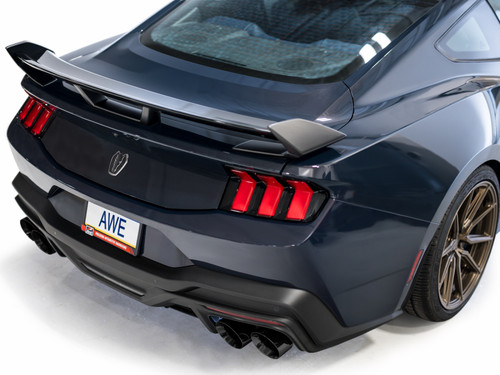 AWE Tuning SwitchPath Cat-Back Exhaust for 2024-2026 Ford Mustang - Diamond Black Tips (4 in)
