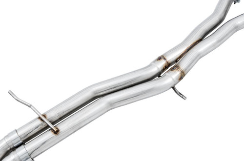 AWE Tuning Track Edition Cat-Back Exhaust for 2018-2025 Audi B9 S5 Sportback - 4" Diamond Black Tips - Diamond Black Tips (4 in)