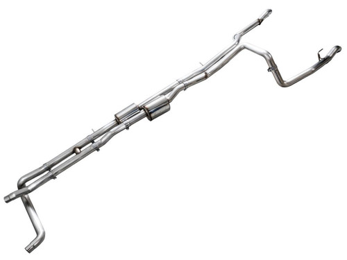 AWE Tuning 0FG Cat-Back Exhaust for 2019-2026 Chevrolet Silverado 1500 GMC Sierra 1500 - OE Tips Tips