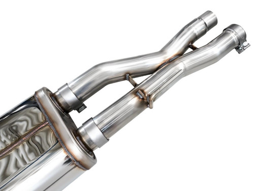 AWE Tuning SwitchPath Cat-Back Exhaust for 2023-2026 Ford F-150 - Diamond Black Tips (5 in)