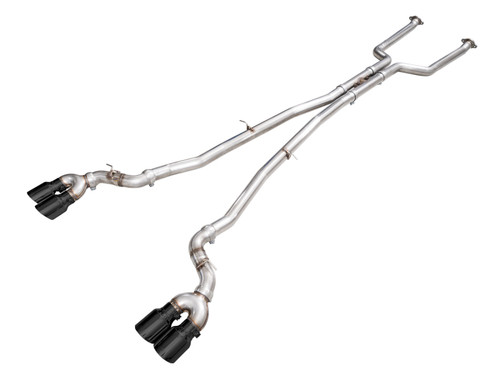 AWE Tuning Track Edition Cat-Back Exhaust for 2025-2027 BMW M5 - Diamond Black Tips (4.5 in)