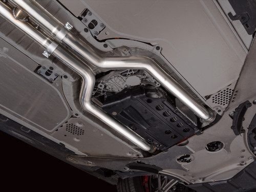 AWE Tuning Track Edition Cat-Back Exhaust for 2025-2027 BMW M5 - Diamond Black Tips (4.5 in)