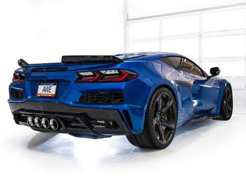 AWE Tuning SwitchPath Cat-Back Exhaust for 2023-2026 Chevrolet Corvette - Chrome Silver Tips (4.5 in)