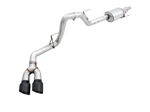 AWE Tuning 0FG Cat-Back Exhaust for 2015-2020 Ford F-150 - Diamond Black Tips (4.5 in)