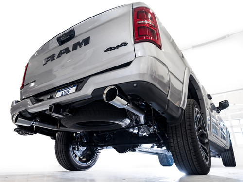 AWE Tuning 0FG Cat-Back Exhaust for 2025-2026 Ram 1500 - Chrome Silver Tips (5 in)