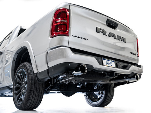 AWE Tuning 0FG Cat-Back Exhaust for 2025-2026 Ram 1500 - Chrome Silver Tips (5 in)