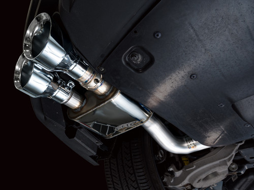AWE Tuning SwitchPath Cat-Back Exhaust for 2021-2023 Ford Mustang - Chrome Silver Tips (5 in)