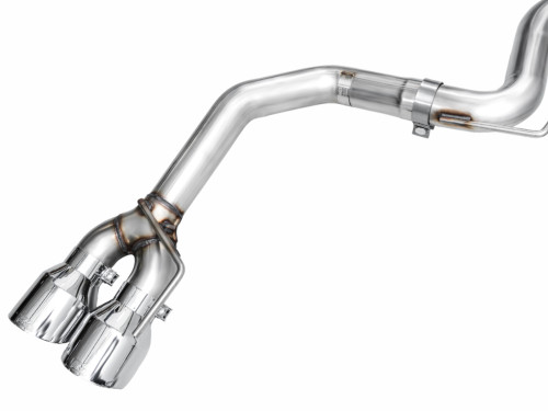 AWE Tuning Track Edition Cat-Back Exhaust for 2024-2026 Ford Mustang - Chrome Silver Tips (4 in)
