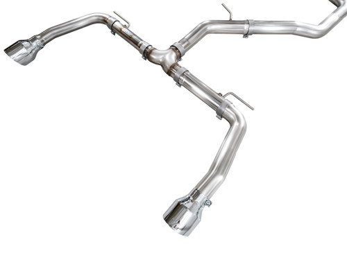 AWE Tuning Track Edition Cat-Back Exhaust for 2022-2026 Hyundai Elantra N - Chrome Silver Tips (5 in)