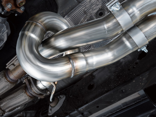 AWE Tuning SwitchPath Cat-Back Exhaust for 2024-2026 Ford Ranger - Chrome Silver Tips (5 in)
