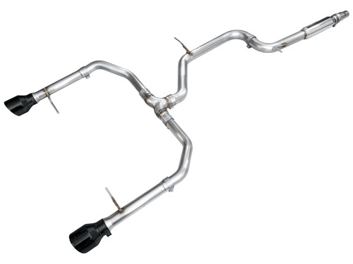AWE Tuning Track Edition Cat-Back Exhaust for 2022-2026 Volkswagen Jetta - Chrome Silver Tips (5 in)