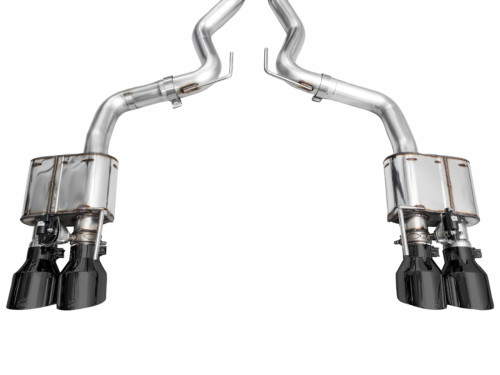 AWE Tuning SwitchPath Cat-Back Exhaust for 2021-2023 Ford Mustang - Diamond Black Tips (5 in)