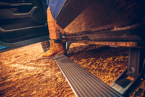 AMP Research New Running Board 76240-01A for 2019-2024 Ram (1500)