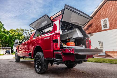 AMP Research Truck Cab Side Step 75330-01A for 2023-2026 Ford (F-250 Super Duty, F-350 Super Duty)