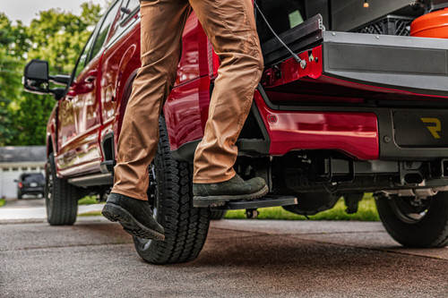 AMP Research Truck Cab Side Step 75330-01A for 2023-2026 Ford (F-250 Super Duty, F-350 Super Duty)