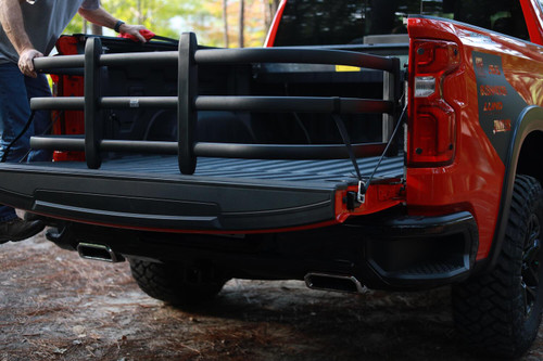 AMP Research Tailgate Bed Extender 74841-01A for 2019-2025 Chevrolet/GMC (Silverado 1500, Sierra 1500, Silverado 2500 HD, Silverado 3500 HD)