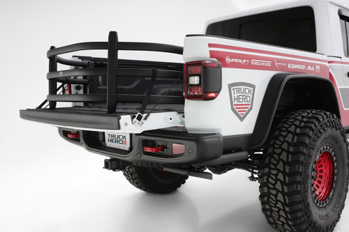 AMP Research Tailgate Bed Extender 74833-01A for 2020-2026 Jeep (Gladiator)