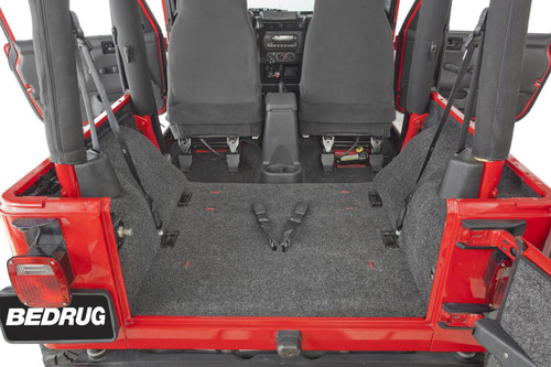 BedRug Floor Liner BRTJ97R for 1997-2006 Jeep (Wrangler)