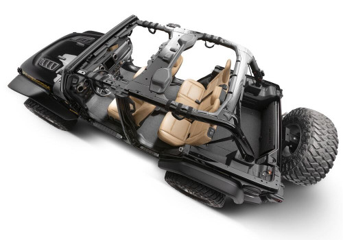 BedRug Floor Liner BTJL18R4 for 2018-2026 Jeep (Wrangler)