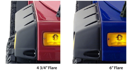 Bushwacker Fender Flare 10917-07 for 1997-2006 Jeep (Wrangler)