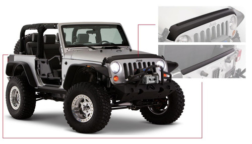 Bushwacker Body Protector Kit 14013 for 2007-2018 Jeep (Wrangler, Wrangler JK)