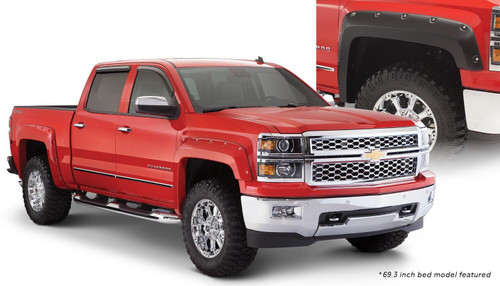 Bushwacker Fender Flare 40957-02 for 2014-2019 Chevrolet (Silverado 1500, Silverado 2500 HD, Silverado 3500 HD)