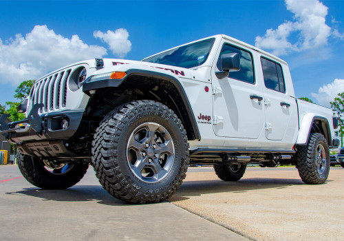 N-Fab Step Nerf Bar Kit J194TRKRS4 for 2020-2026 Jeep (Gladiator)
